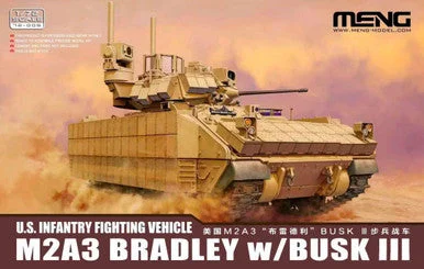1/72 Meng M2A3 Bradley w/ BUSK III Plastic Model Kit