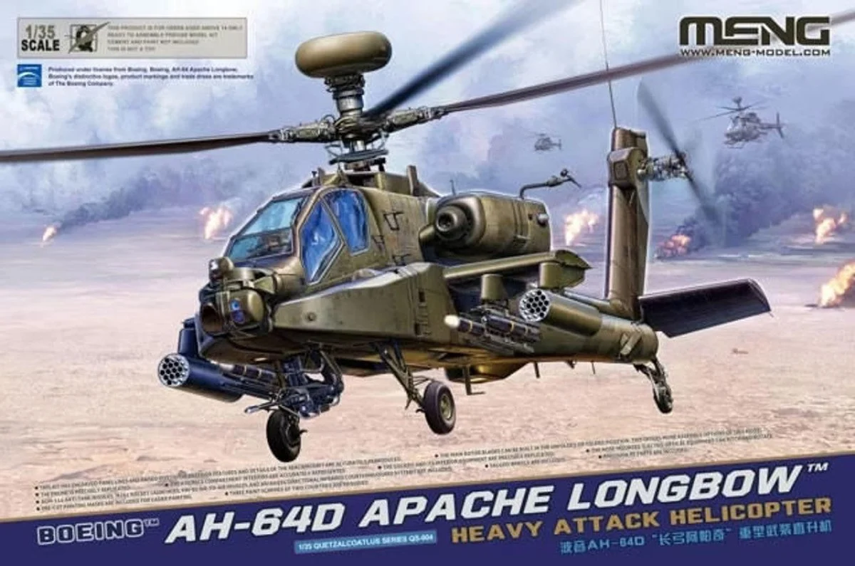 Meng 1/35 Meng AH-64D Apache Longbow