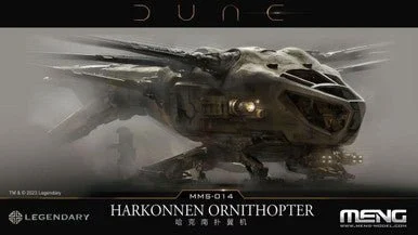 Meng Dune Harkonnen Ornithopter Plastic Model Kit
