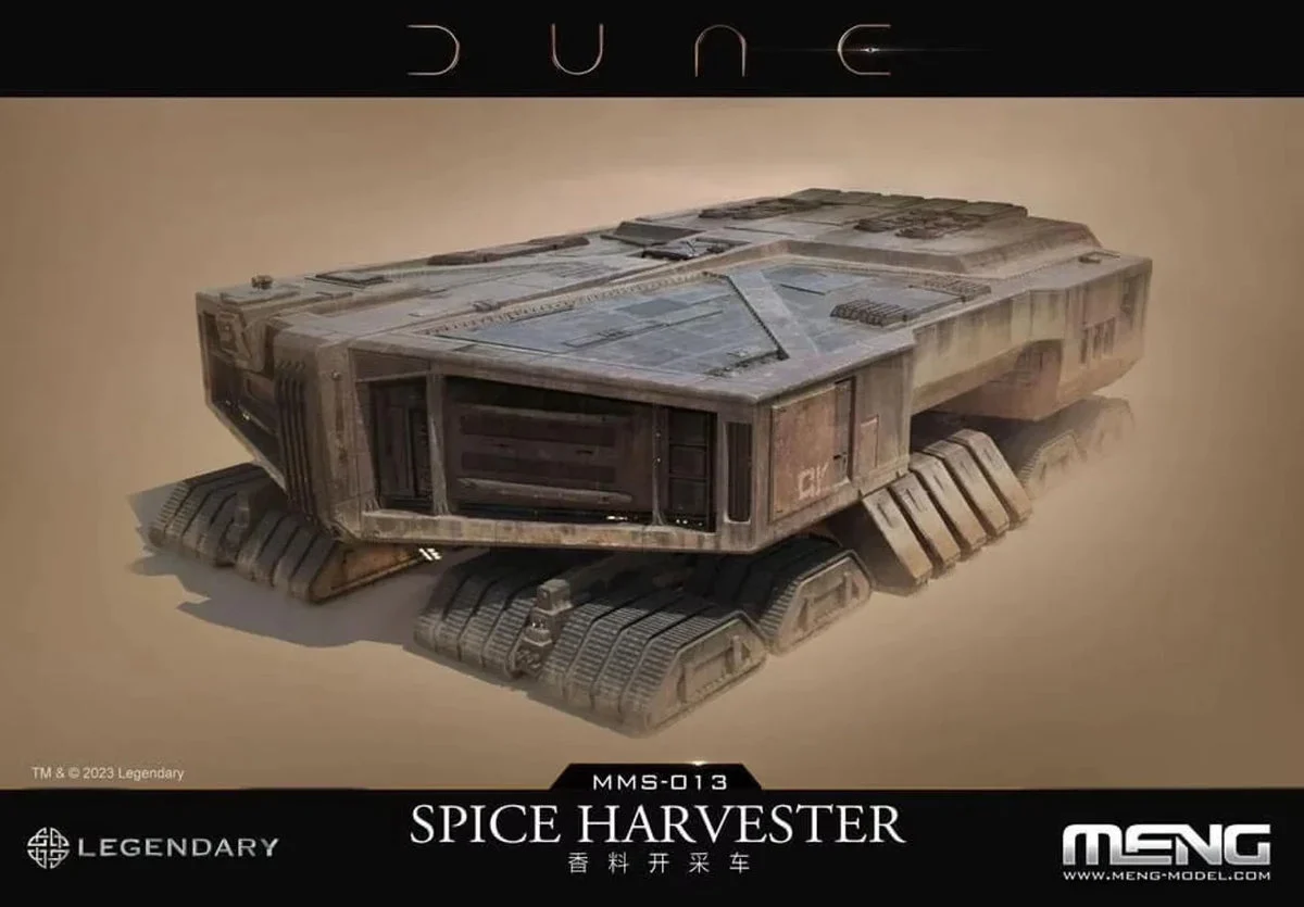 Meng Dune Spice Harvester Plastic Model Kit - Meng Models