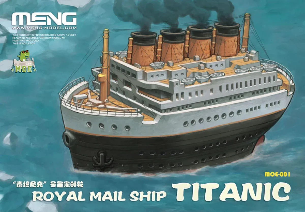 Meng Cartoon Royal Mail Ship Titanic - Meng Models