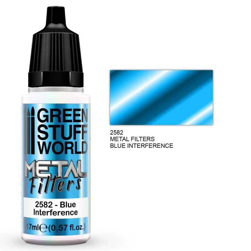 Green Stuff World Metal Filter Turquoise Interference GSW2584