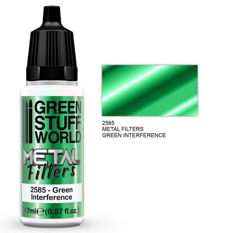 Green Stuff World Metal Filter Green Interference GSW2585