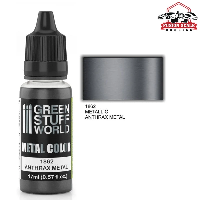 Green Stuff World Anthrax Metal Metallic Paint GSW1862