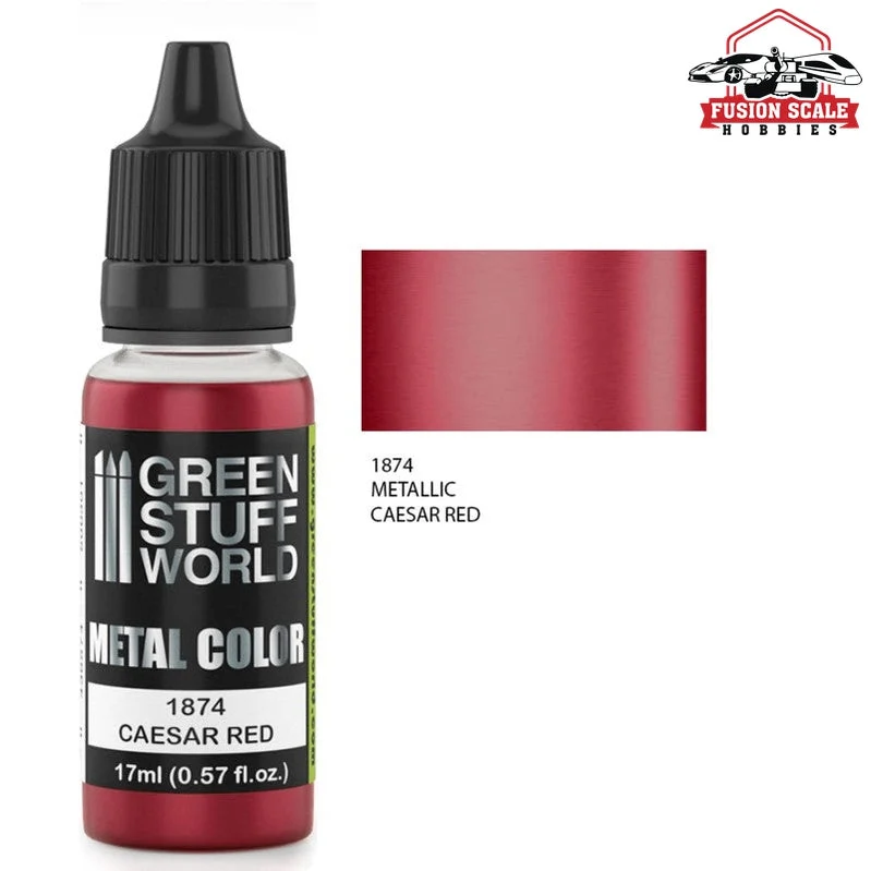 Green Stuff World Caesar Red Metallic Paint GSW1874