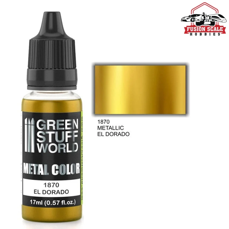 Green Stuff World El Dorado Metallic Paint GSW1870