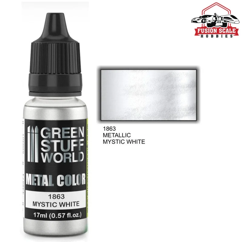 Green Stuff World Mystic White Metallic Paint GSW1863