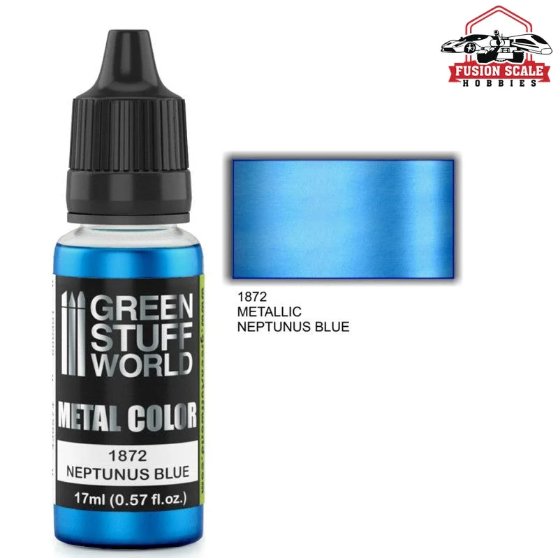 Green Stuff World Neptunus Blue Metallic Paint GSW1872