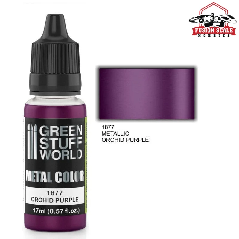 Green Stuff World Orchid Purple Metallic Paint GSW1877