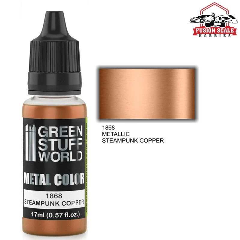 Green Stuff World Steampunk Copper Metallic Paint GSW1868