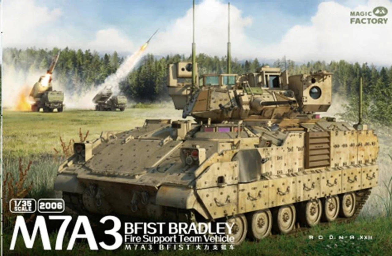 Magic Factory 1/35 Magic Factory M7A3 BFIST Fire Support Vehicle Plastic Model Kit