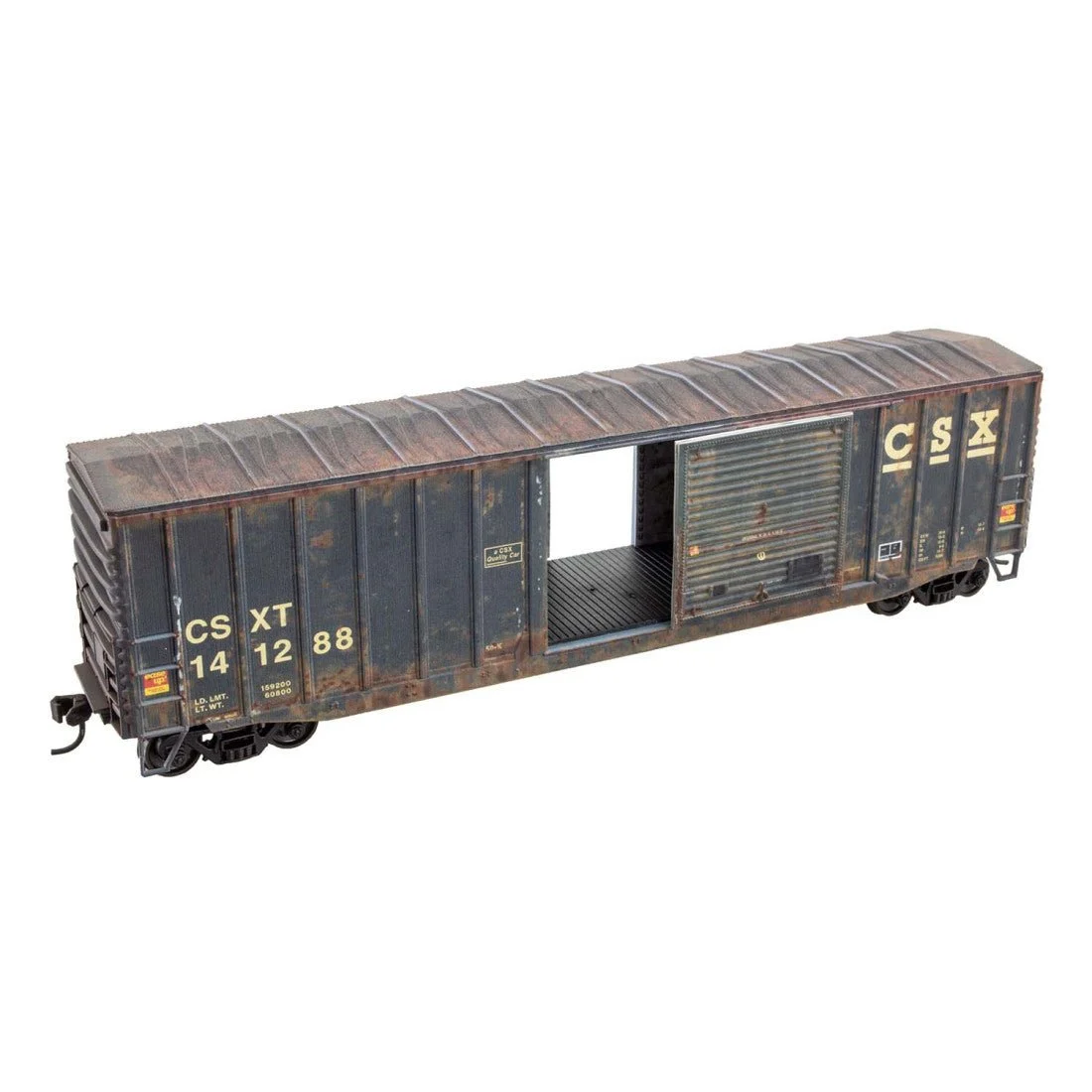 Micro-Trains HO CSX Weathered 50' Boxcar 141288 | 5600005