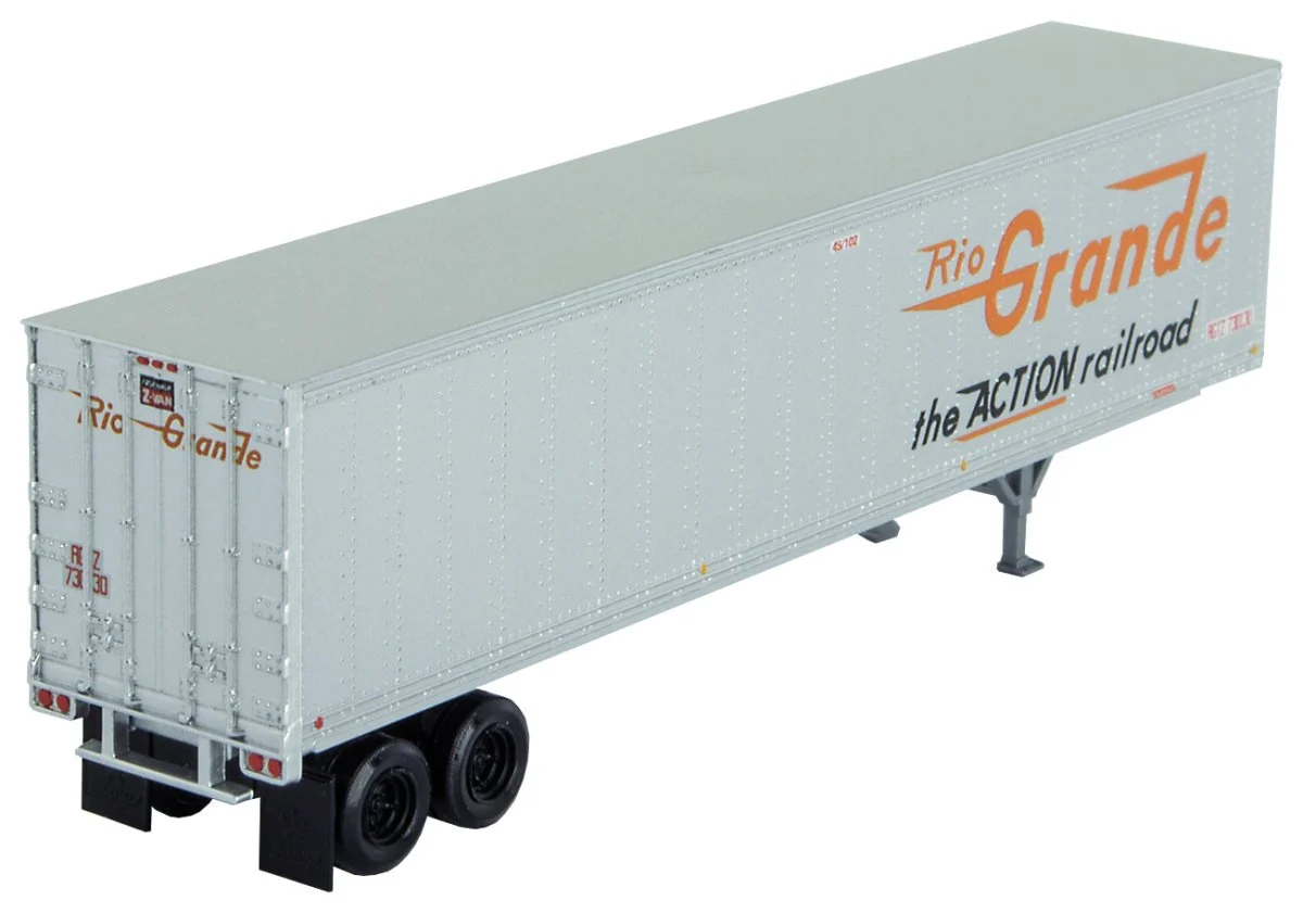 Micro Trains Line N Denver & Rio Grande Western 45' Trailer Rd# 730130