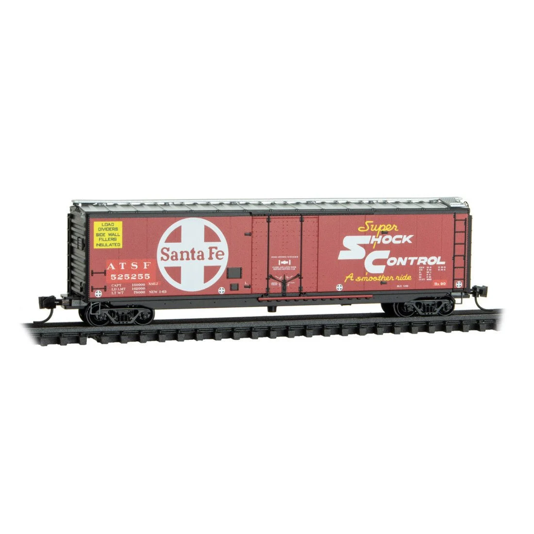 Micro Trains Line N Scale ATSF Rd# 525255