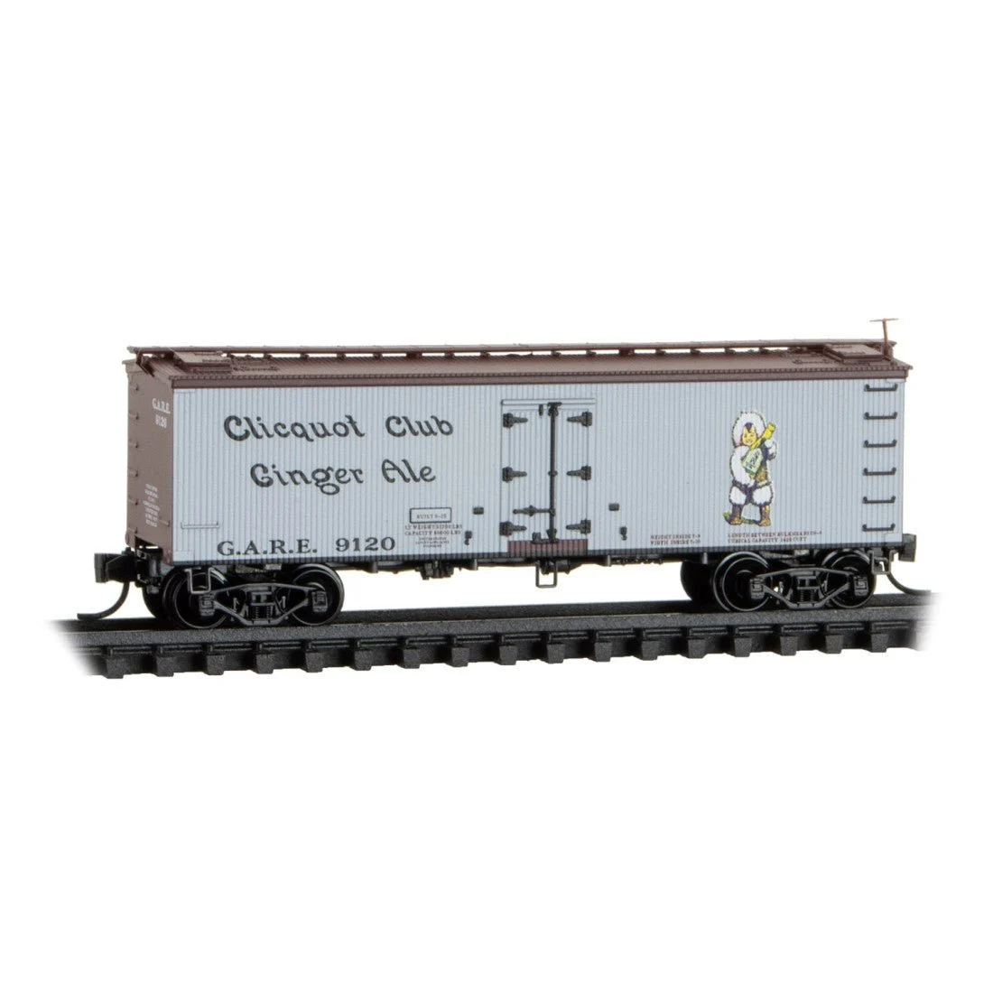 Micro Trains Line N Scale Clicquot Club Ginger Ale Rd# 9120