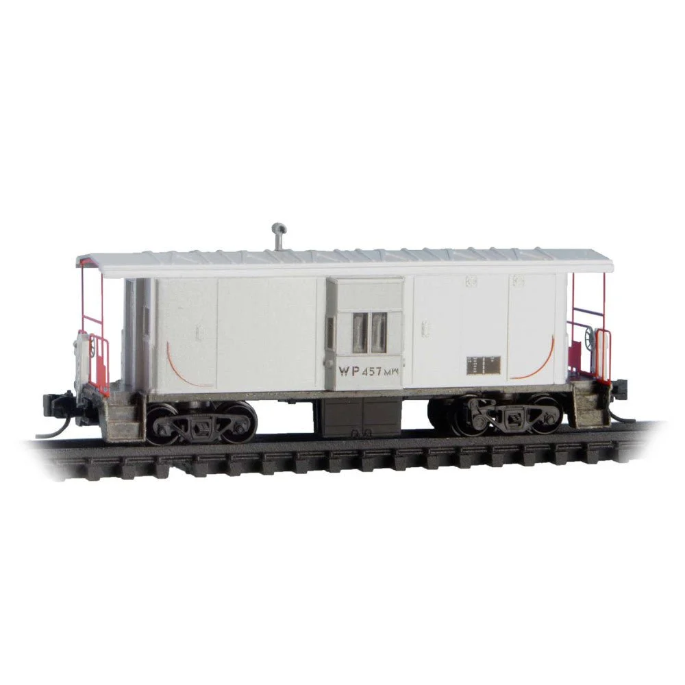 Micro Trains Line N Scale Western Pacific 31' Bay Window Caboose MOW Rd# 457