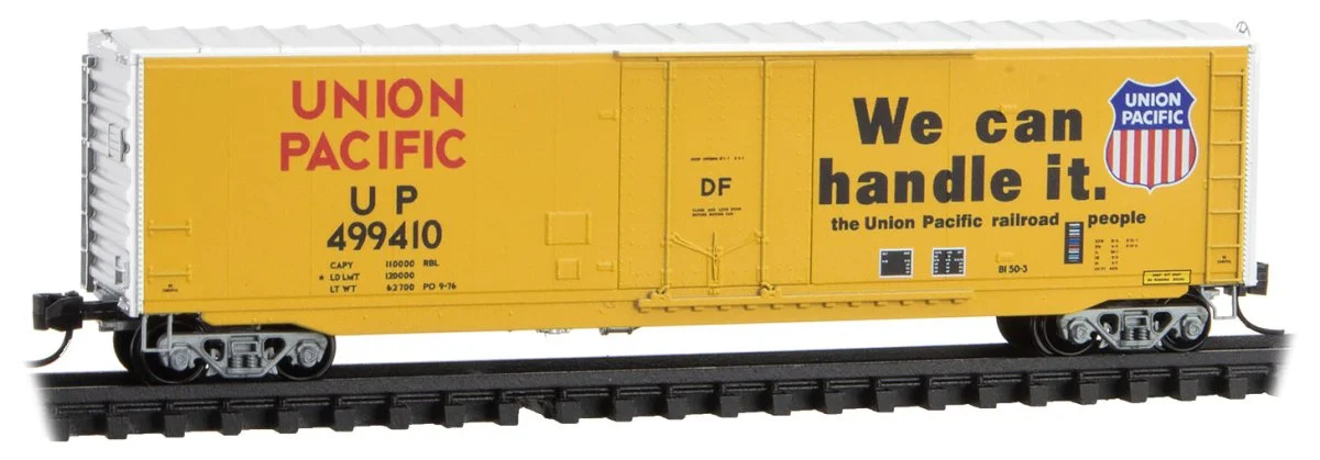 Micro Trains Line N Union Pacific 50' Standard Boxcar RD# 499410