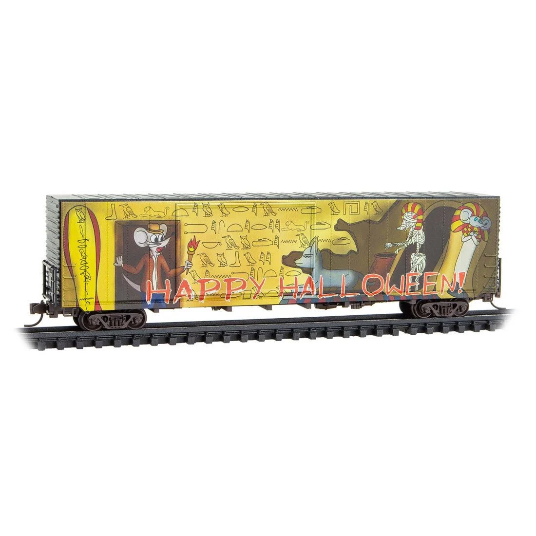 Micro Trains N 2025 Halloween Micro-Mouse 60' Boxcar - 10200853