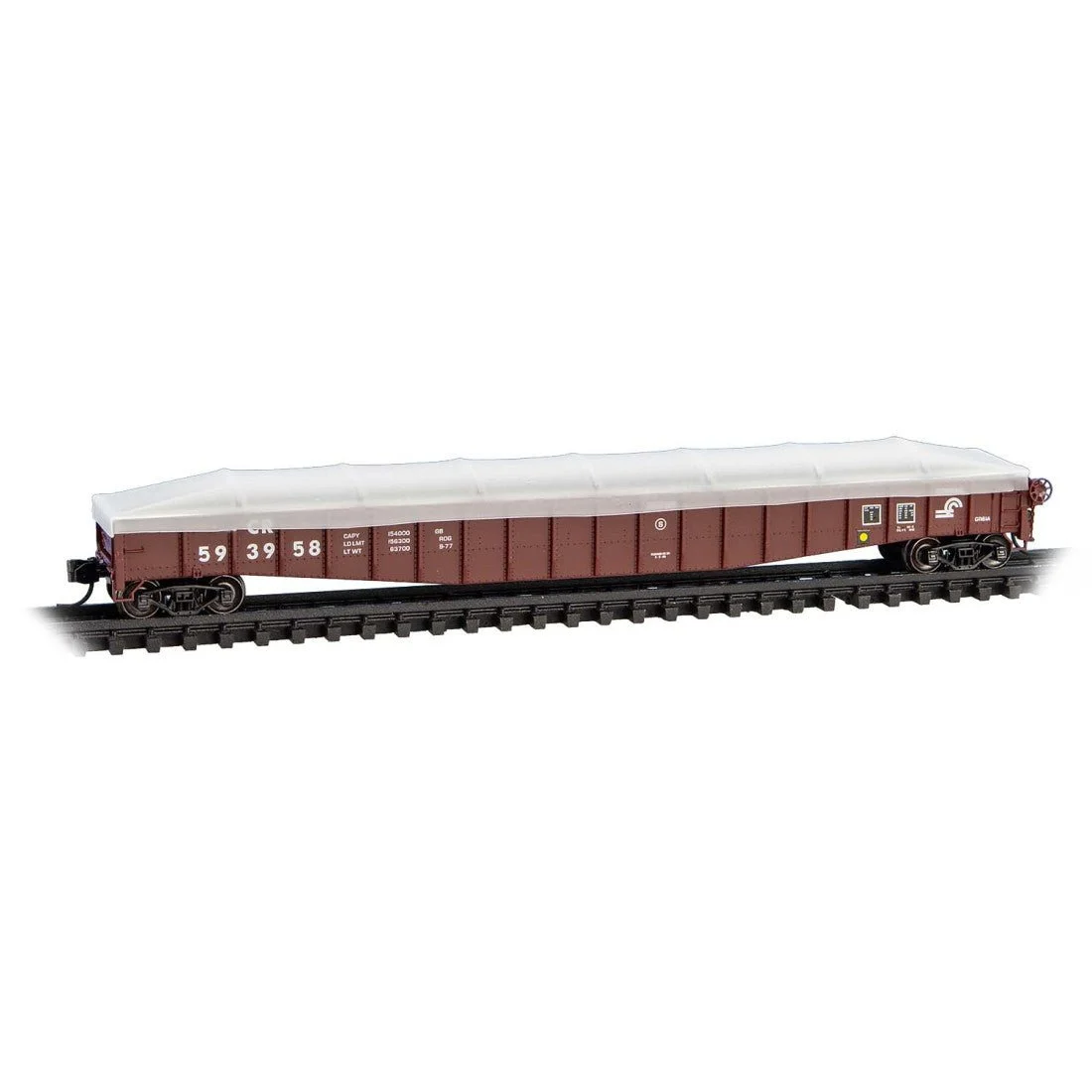 Micro Trains N Conrail 65' Mill Gondola RD# 593958 - 10700140