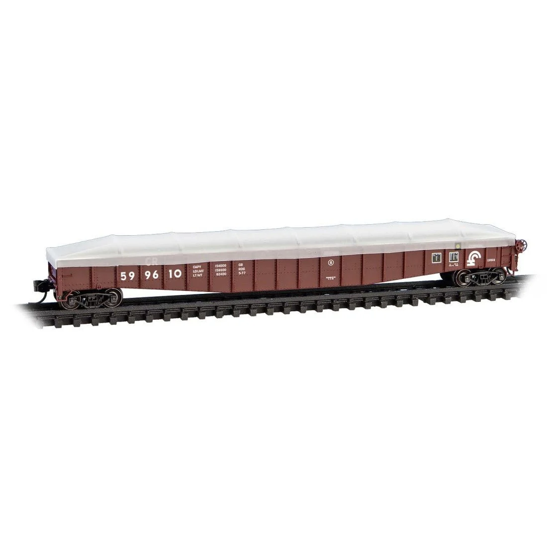 Micro Trains N Conrail 65' Mill Gondola RD# 599610 - 10700141