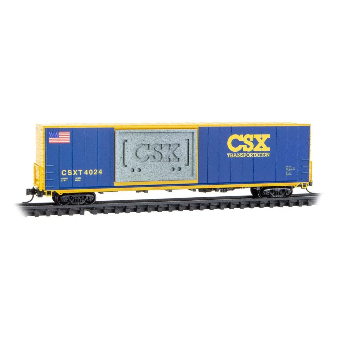 Micro Trains N CSX Honoring Class 1 RR RD# CSXT 4024