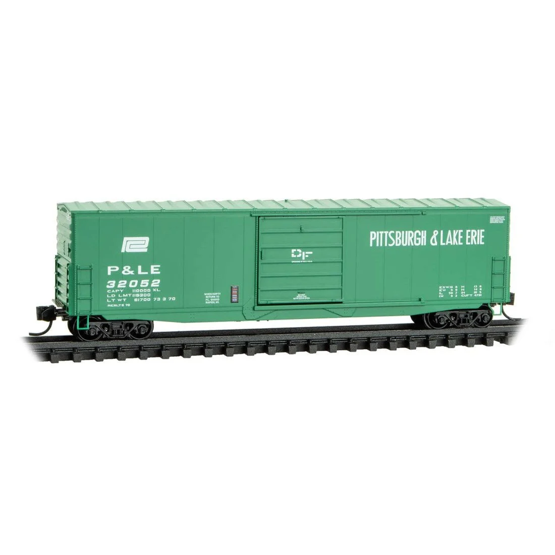Micro Trains N Pittsburgh & Lake Erie/Penn Central 50' Standard Boxcar RD# 32052 | 18000450