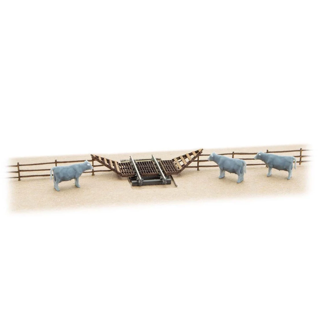Micro Trains N Scale Cattle Guard and Fence