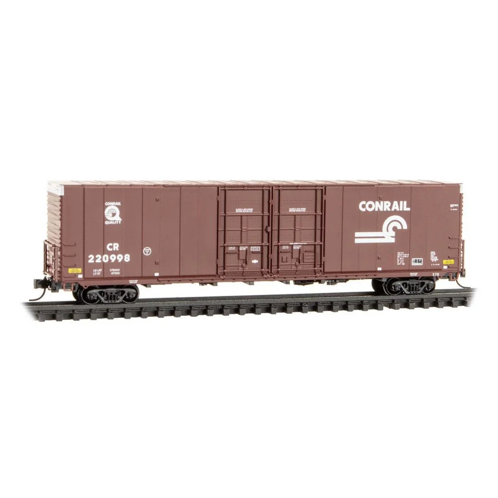 Micro Trains N Scale Conrail 60' Standard Boxcar #220998