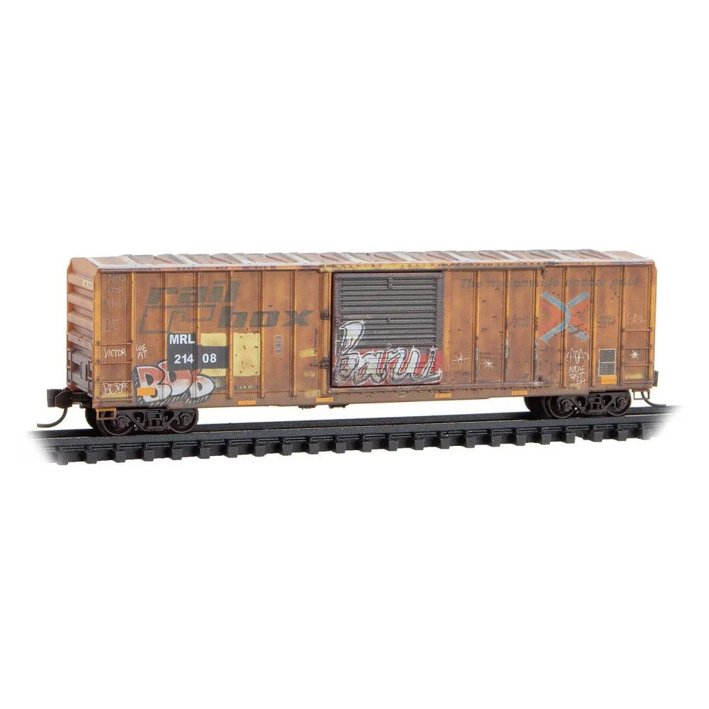 Micro Trains N Scale Railbox Repatched Montana Rail Link MRL ex-Railbox Rd# 21408
