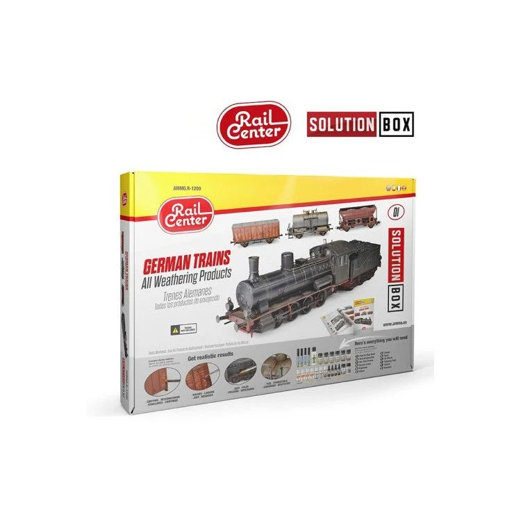 Ammo Mig Rail Center Weather German Trains #1 - Ammo Mig Jimenez