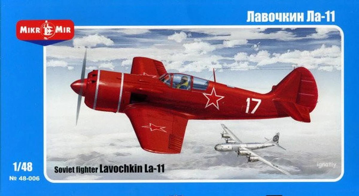 MikroMir 1/48 Mikro Mir Soviet Fighter Lavochkin La-11