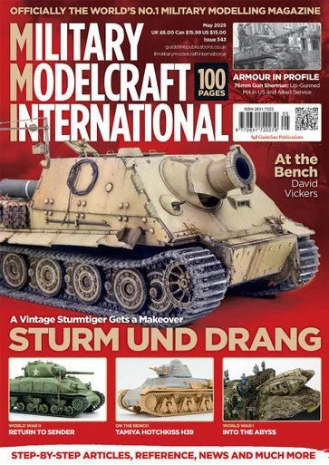 Military Modelcraft International Magazine May 2025 Issue 343 - Guideline Publications