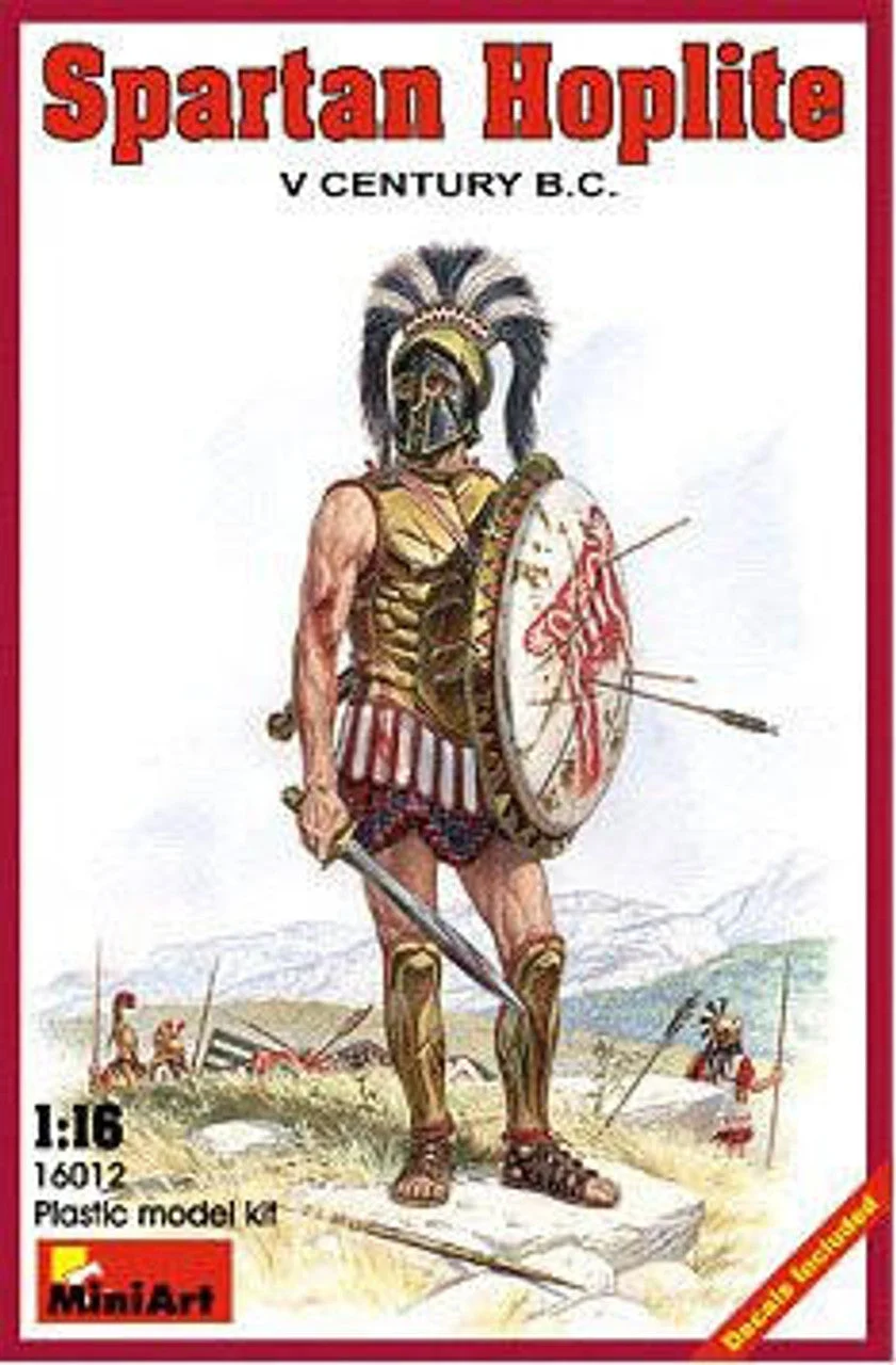 Miniart 1/16 V Century BC Spartan Hoplite