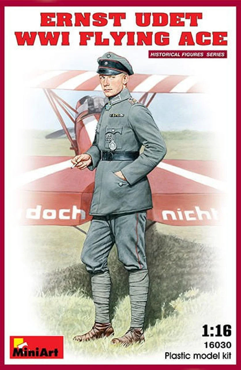 Miniart 1/16 Ernst Udet. WW1 Flying Ace