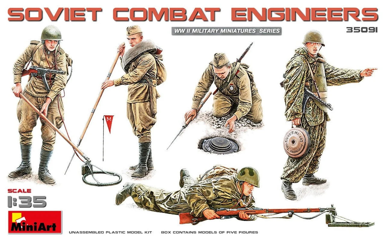 Miniart 1/35 Miniart Soviet Combat Engineers