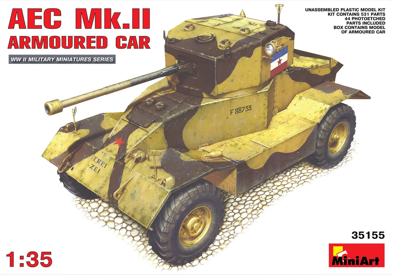 Miniart 1/35 Miniart AEC Mk 2 Armoured Car
