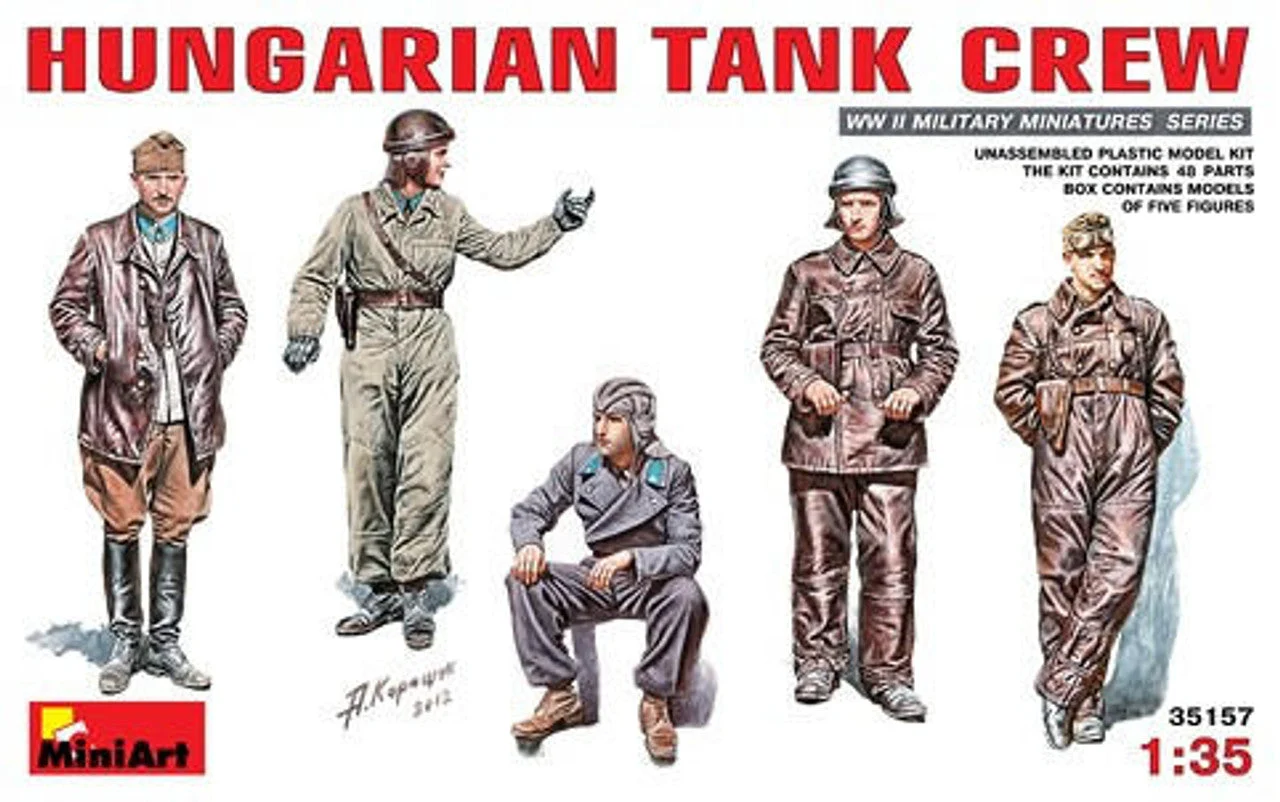 Miniart 1/35 Miniart Hungarian Tank Crew
