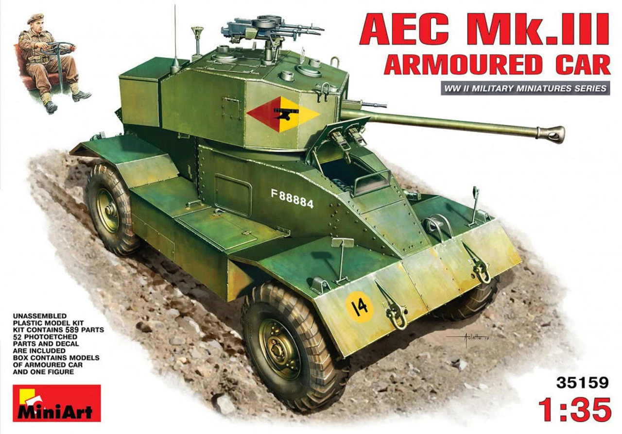 Miniart 1/35 Miniart AEC Mk 3 Armoured Car
