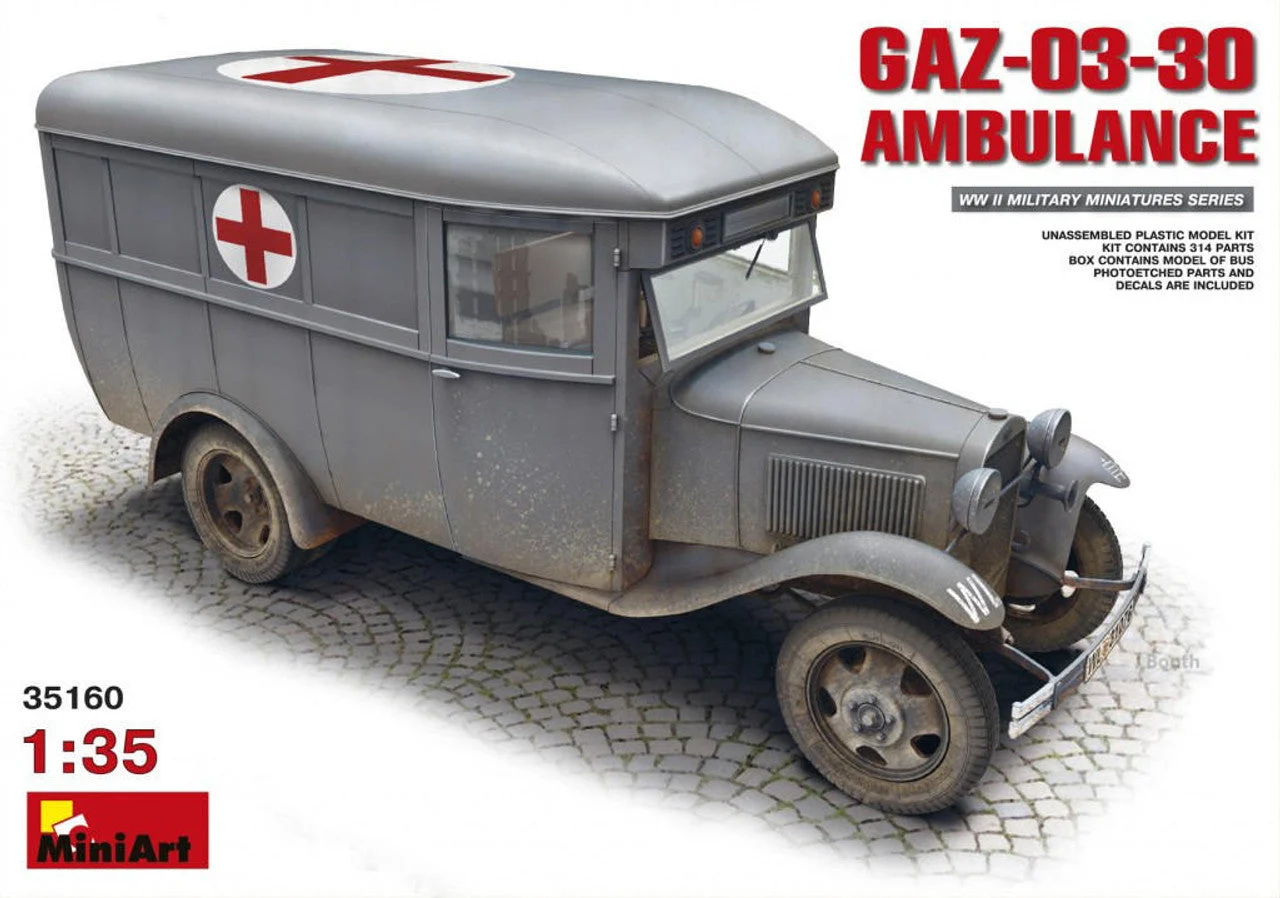 Miniart 1/35 Miniart GAZ-03-30 Ambulance