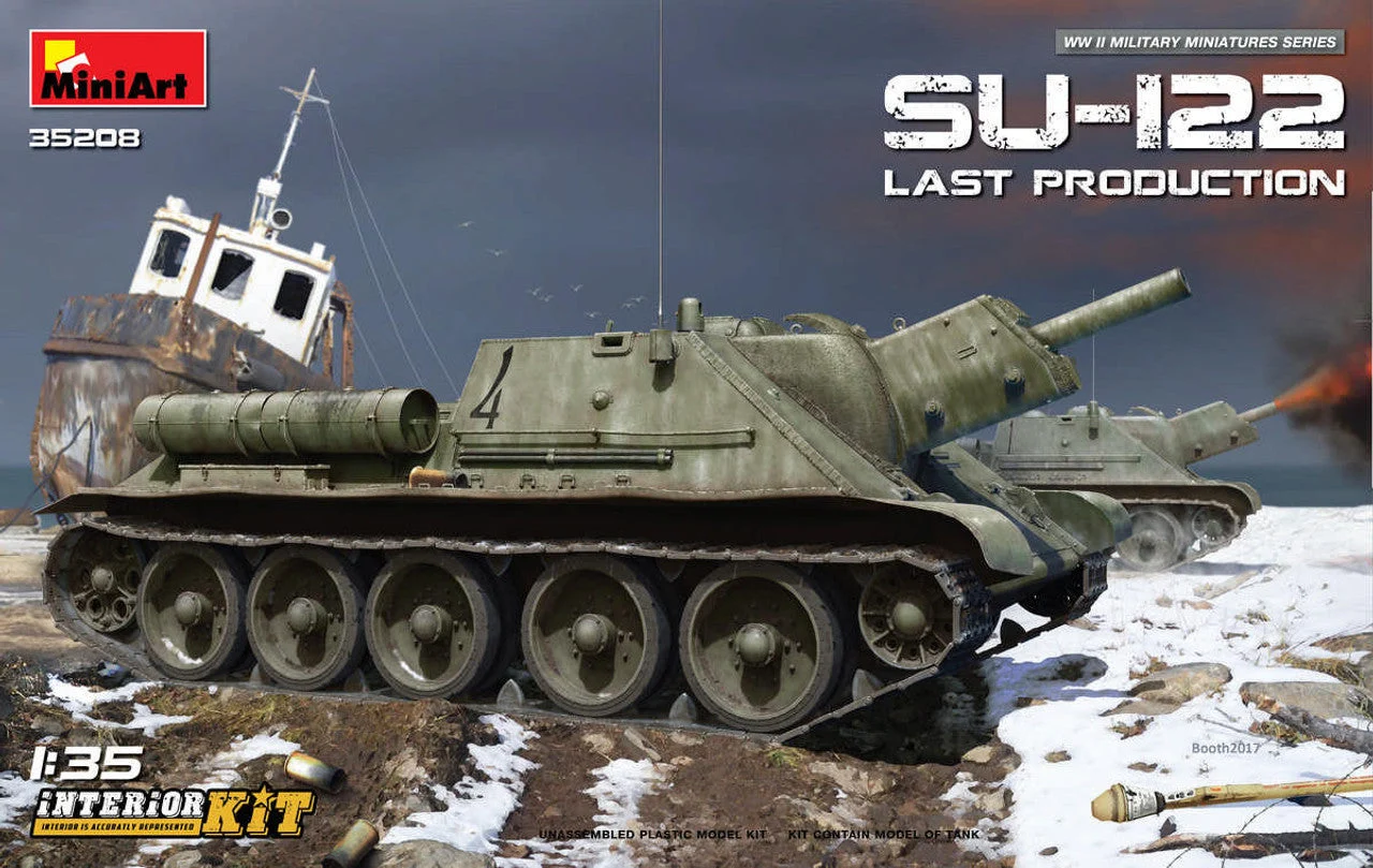 Miniart 1/35 Miniart SU-122 (Last Production) Interior Kit