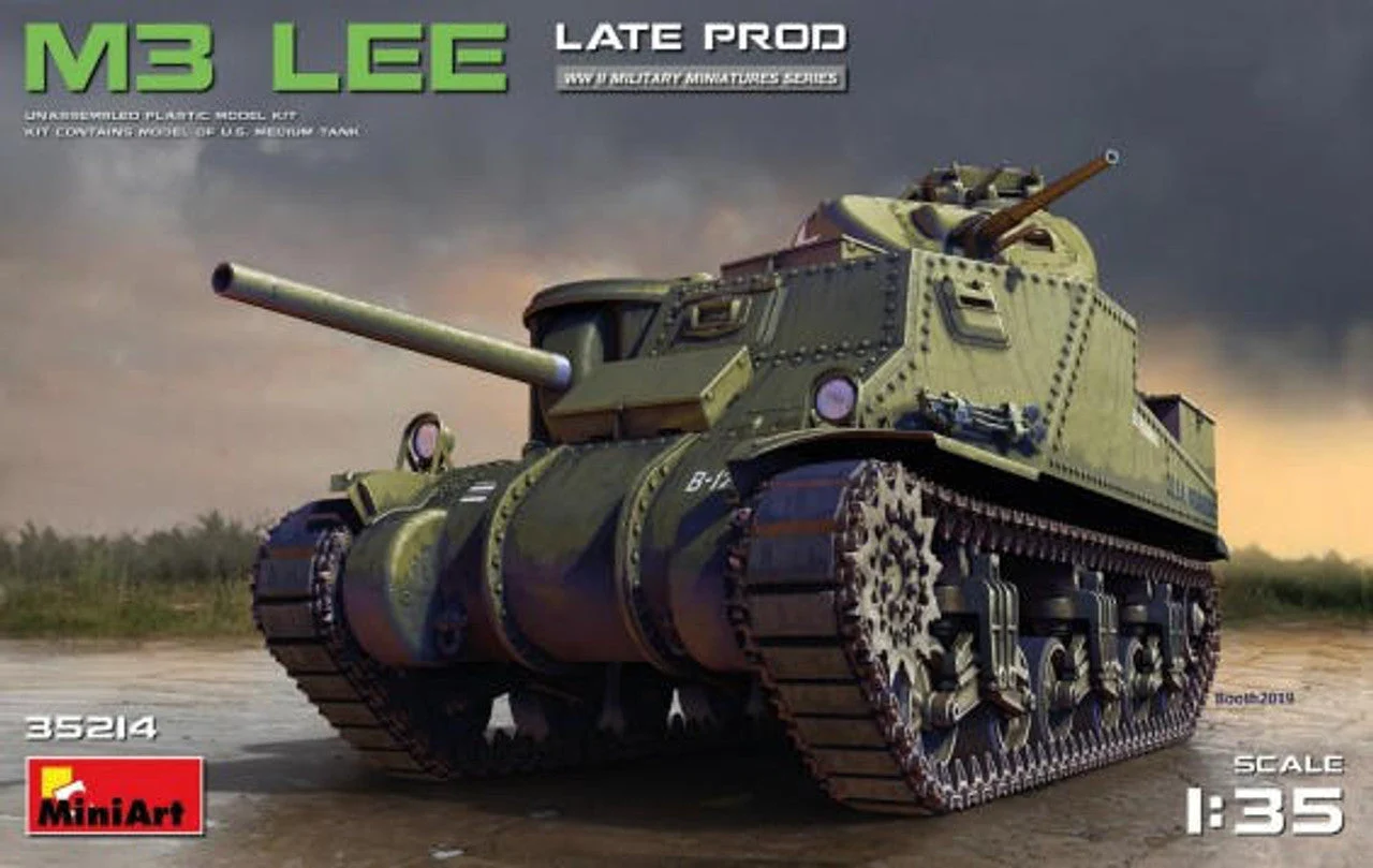 Miniart 1/35 Miniart WWII M3 Lee Late Production Tank