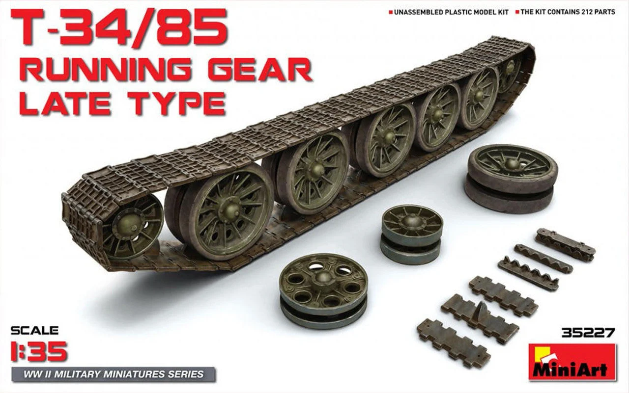 Miniart 1/35 Miniart T-34/85 Running Gear. Late Type
