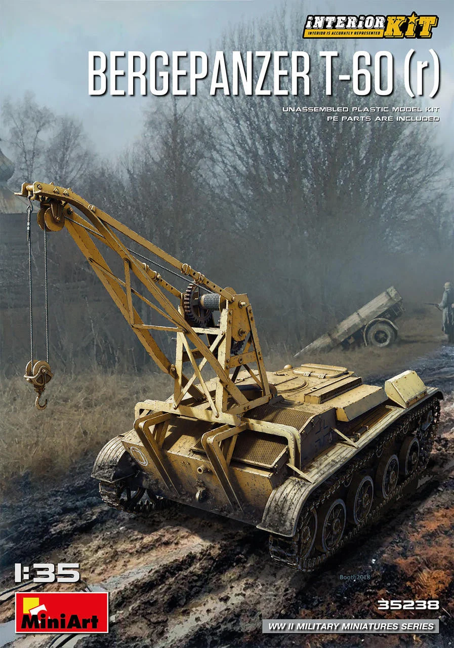 Miniart 1/35 Miniart Bergepanzer T-60 ( r ) Interior Kit