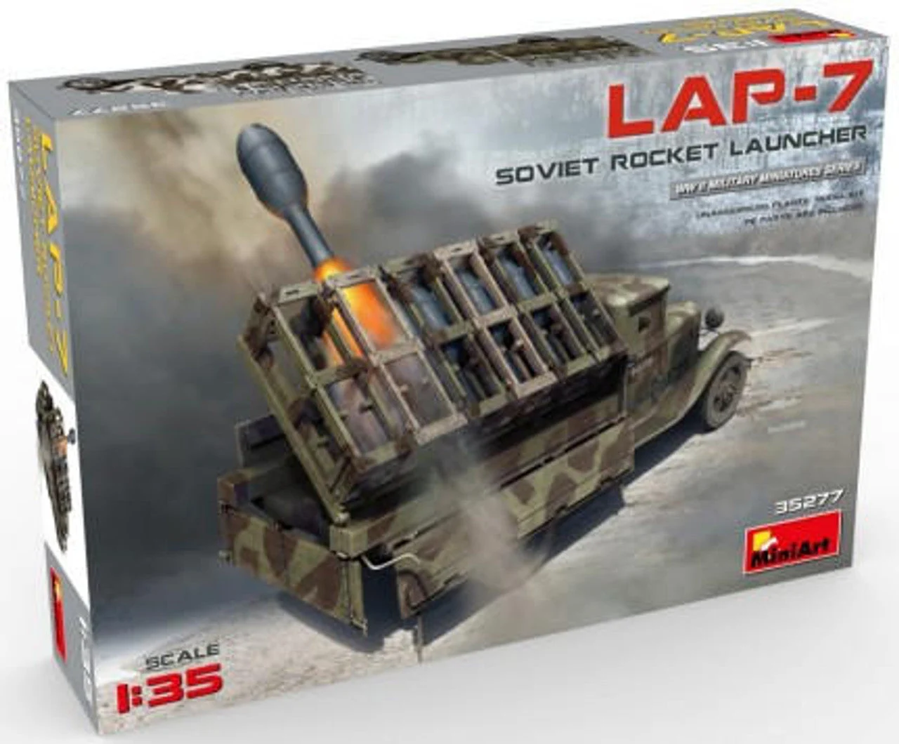 Miniart 1/35 Miniart LAP7 Soviet Rocket Launcher