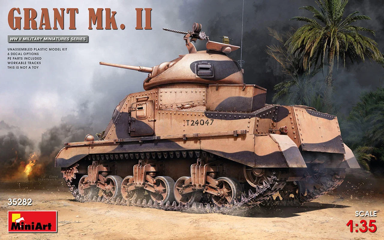 Miniart 1/35 Miniart Grant Mk II Tank