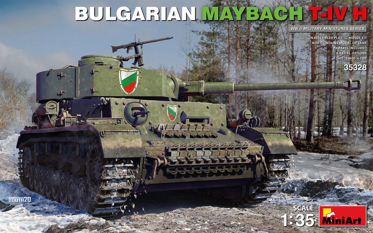 Miniart 1/35 Miniart Bulgarian Maybach T-IV H Tank