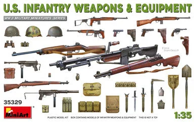 1/35 Miniart U.S. Infantry Weapons & Equipment