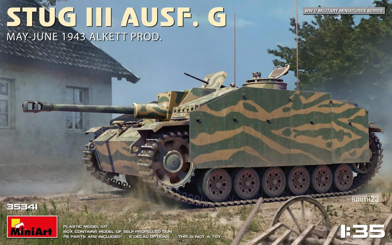 Miniart 1/35 Miniart StuG III Ausf. G May-June 1943 Alkett Prod.