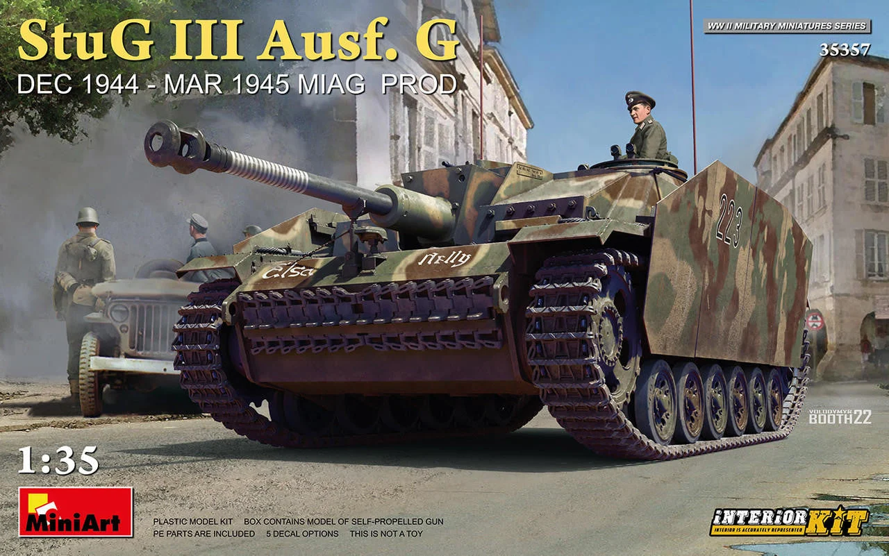 Miniart 1/35 Miniart StuG III Ausf. G Dec 1944 - Mar 1945 Miag Prod. Interior Kit