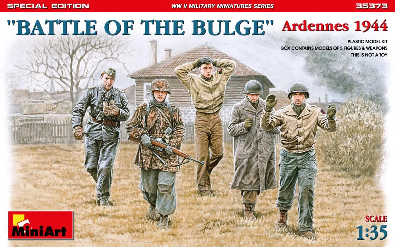 Miniart 1/35 Miniart Battle of the Bulge. Ardennes 1944. Special Edition